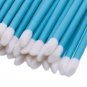 150 Pieces Disposable Lip Gloss Brush Lipstick Wands Makeup Applicator Blue Lip