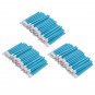 150 Pieces Disposable Lip Gloss Brush Lipstick Wands Makeup Applicator Blue Lip