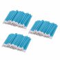 150 Pieces Disposable Lip Gloss Brush Lipstick Wands Makeup Applicator Blue Lip