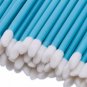 150 Pieces Disposable Lip Gloss Brush Lipstick Wands Makeup Applicator Blue Lip