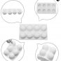 Baking Pastry Mould 8 Cavity Round Truffles Design Silicone Mold For Pudding