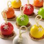 Baking Pastry Mould 8 Cavity Round Truffles Design Silicone Mold For Pudding