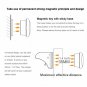 Magnetic Child Lock Baby Safety Cabinet Lock Children Protection Drawer Locker