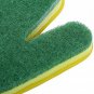 1Pair Kitchen Cleaning Gloves Sponge Fingers Latex Household Five Finger Dish