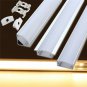 30/50cm U/V/YW Style Aluminium Milk Cover Rigid Channel Holder For LED Strip Bar