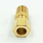 2pcs Brass Compression Fitting Reducing Connector 1/8 3/16 1/4 5/16 3/8 1/2 5/8