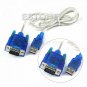 RS232 DB9 Male Adapter To USB 9 Pin Serial Cable W/ Driver CD Support Windows 10