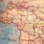 Vintage World Map Wall Sticker Retro Poster Living Room Art Crafts World Maps