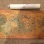 Vintage World Map Wall Sticker Retro Poster Living Room Art Crafts World Maps