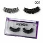 New Magnetic 3D Mink Hair Magnetic False Eyelashes Soft Think Black 4Pcs/Set