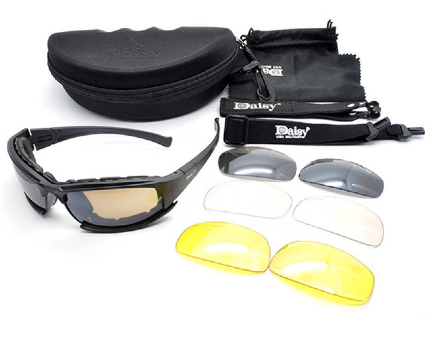 Mens Army Goggles Sunglasses Men Military Sun glasses Male 4 Lens Kit For Mens