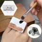 Stainless Steel Palette Adjustable Ring for Nail Art Foundation Mixing Makeup