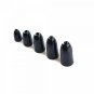 1PC Tungsten Worm Water Droplets Sinker Flipping Weight Black Bullet Bass New