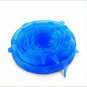 Silicon Stretch Lids Reusable Food 6 Pack Covers Cover 6pcs Durable Kitchen Tool