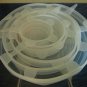 Silicon Stretch Lids Reusable Food 6 Pack Covers Cover 6pcs Durable Kitchen Tool