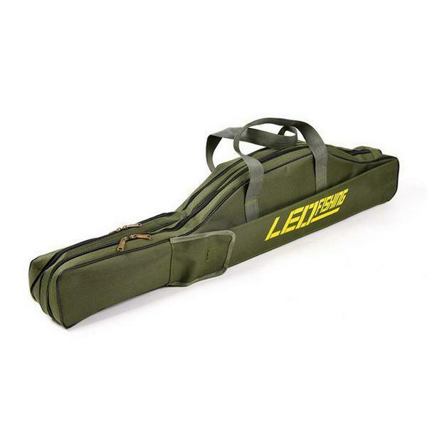 Large Capacity Foldable 420D Oxford Cloth Fishing Bags Multipurpose Fishing Bag