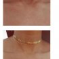 2017 Simple Gold Silver Color Chain Leaf Choker Necklace For Women Chocker New