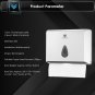 Wall Mounted Tissue Dispenser Bathroom Toilet Paper Towels Holder Roll Cover Box