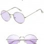 Brand Designer Women Round Sunglasses Men Fashion Vintage Metal Frame Ocean Sun