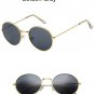 Brand Designer Women Round Sunglasses Men Fashion Vintage Metal Frame Ocean Sun