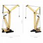 3D Metal Puzzle Of Crawler Crane 3D Metal Model 3D Jigsaws From 3D Laser Cut