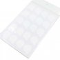 100Pcs Eyelash Extension Glue Plate Pads Pallet Sticker Film - 2.5cm