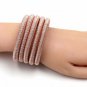 7 Colors Statement Chic Coils Magnet Choker Necklace Multilayer Coiled Rope