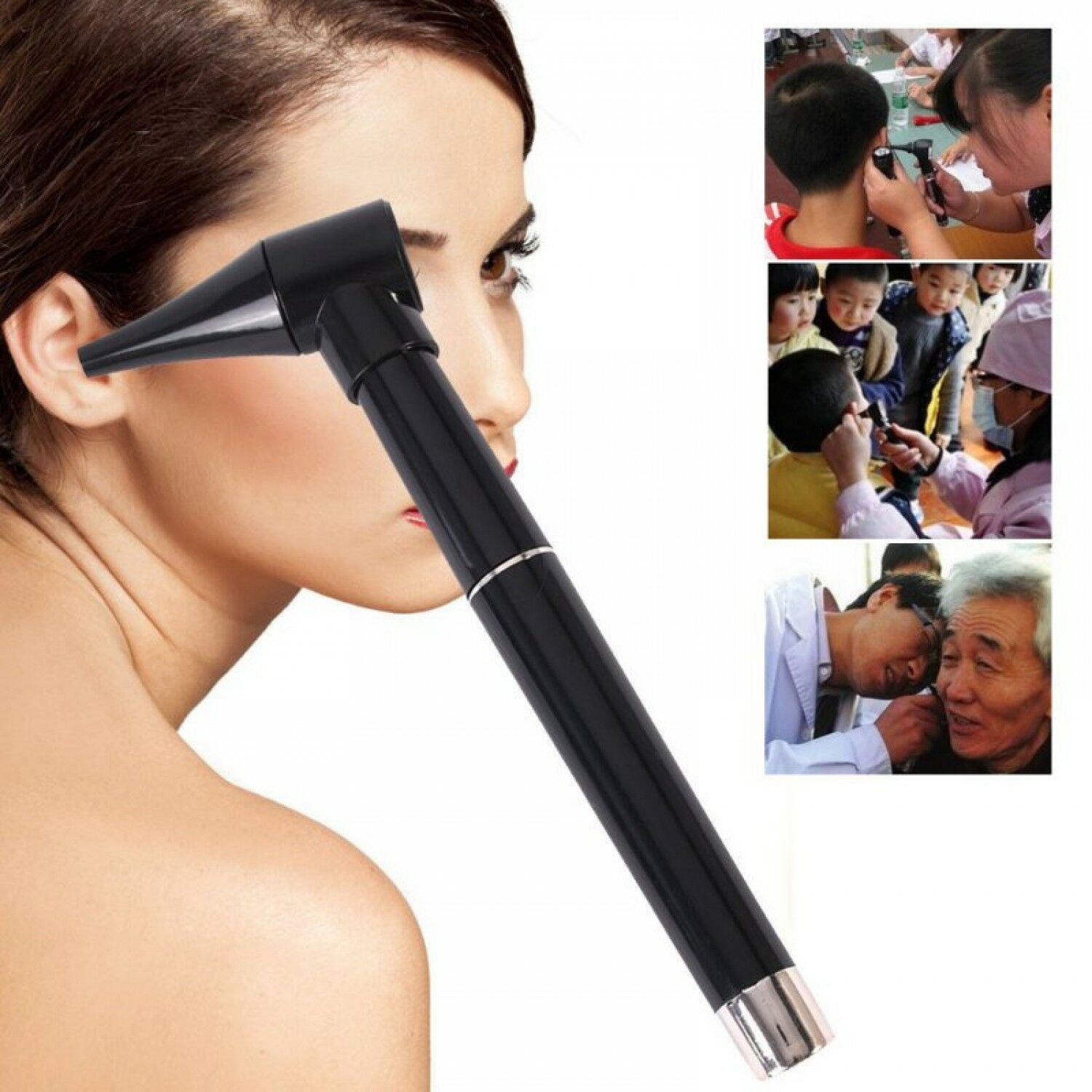 NEW LIGHTED PEN STYLE HOME EAR NOSE CARE INSPECTION SCOPE OTOSCOPE AURISCOPE