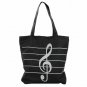 1Pcs New Large High Quality Women Girls Canvas Musical Shopping Shoulder Bag