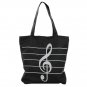 1Pcs New Large High Quality Women Girls Canvas Musical Shopping Shoulder Bag
