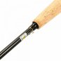 Carbon Fly Fishing Rod 9Ft 2.7M 4 Section Line Wt 5 Soft Cork Handle Detachable