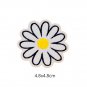 17pcs/Set Embroidery Patches Fruit Flower Shaped Sew On Iron On Badges Sewing