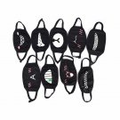 1PC Cotton Dustproof Mouth Face Mask Unisex Korean Style Kpop Black Bear Cycling