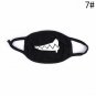 1PC Cotton Dustproof Mouth Face Mask Unisex Korean Style Kpop Black Bear Cycling