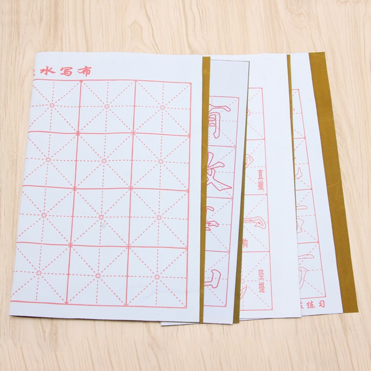 Reusable Magic Cloth Chinese Calligraphy Brush Water Writing Painting Practice
