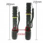 LED Flashlight Zoomable Torch 6800lm xml-T6 L2 Zoom Torch Lighting Lamp Light