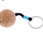 6Pcs 35mm Floating Cork Keyring Water Ball Buoyant Keychain Yachting Sailing New