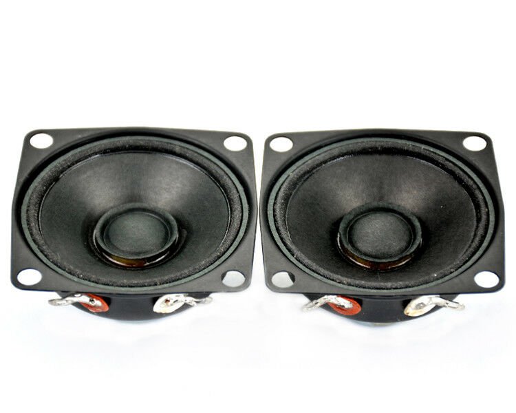 AIYIMA 2Pcs 2Inch Audio Portable Speakers 52MM 6Ohm 10W HIBOX Speaker  New