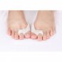 1Pair Silica Gel Bone Thumb Beetle-crusher Corrector Toe Separators New Best