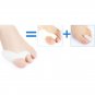 1Pair Silica Gel Bone Thumb Beetle-crusher Corrector Toe Separators New Best