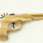 450Pcs Multicolour Bullet Rubber Band Launcher Wooden Gun Hand Pistol Shooting