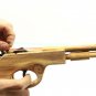 450Pcs Multicolour Bullet Rubber Band Launcher Wooden Gun Hand Pistol Shooting