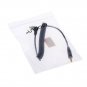 3.5mm Professional Spring Flash Sync Cable Cord With Screw Lock To Male Flash PC