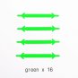 16Pcs/Lot New No Tie Silicone Shoe Laces Creative Shoelaces For Unisex Women Run