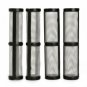 4Pcs Black 60 Mesh Airless Spray Pump Filter For Spray Gun Replacement Mesh Filt