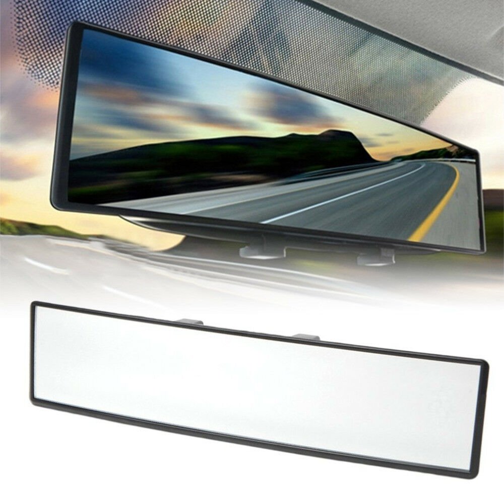 New Universal 300mm Car Rear Mirror Wide-angle Rearview Mirror Auto Wide Convex
