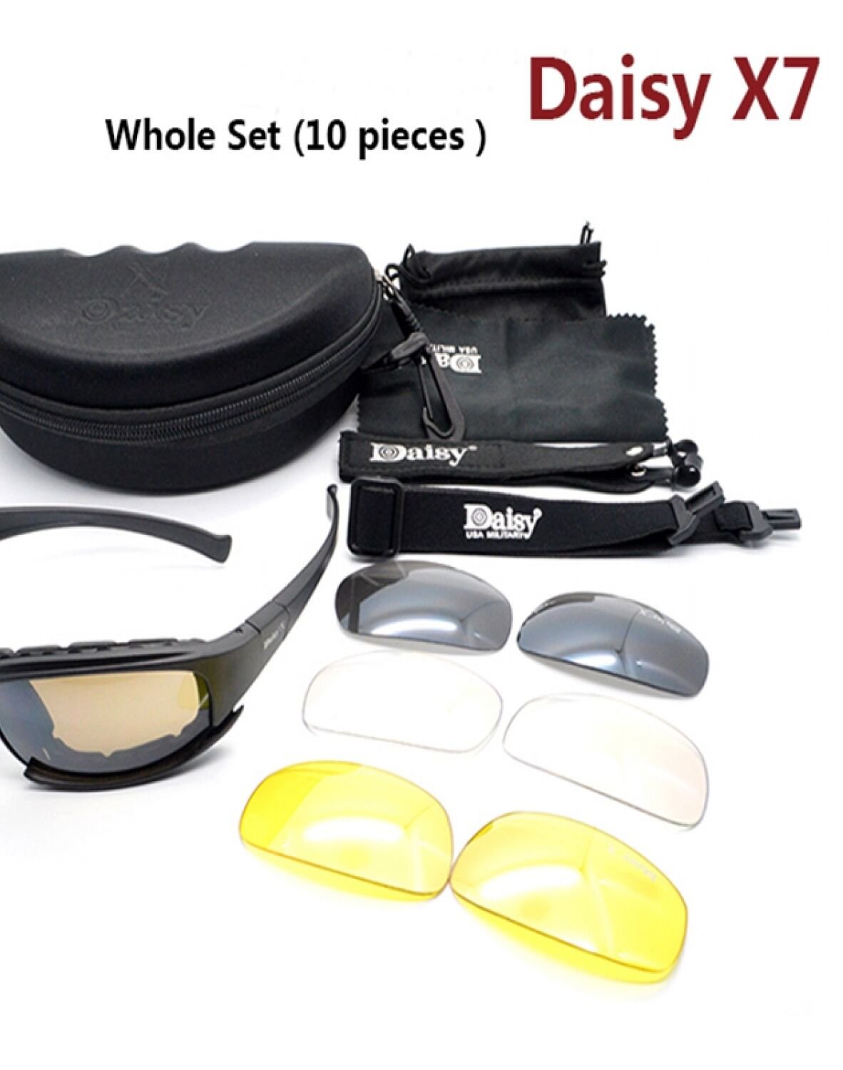 Men Cycling Polarized Sunglasses Tactical Military Outdoor Sport Goggles Camping