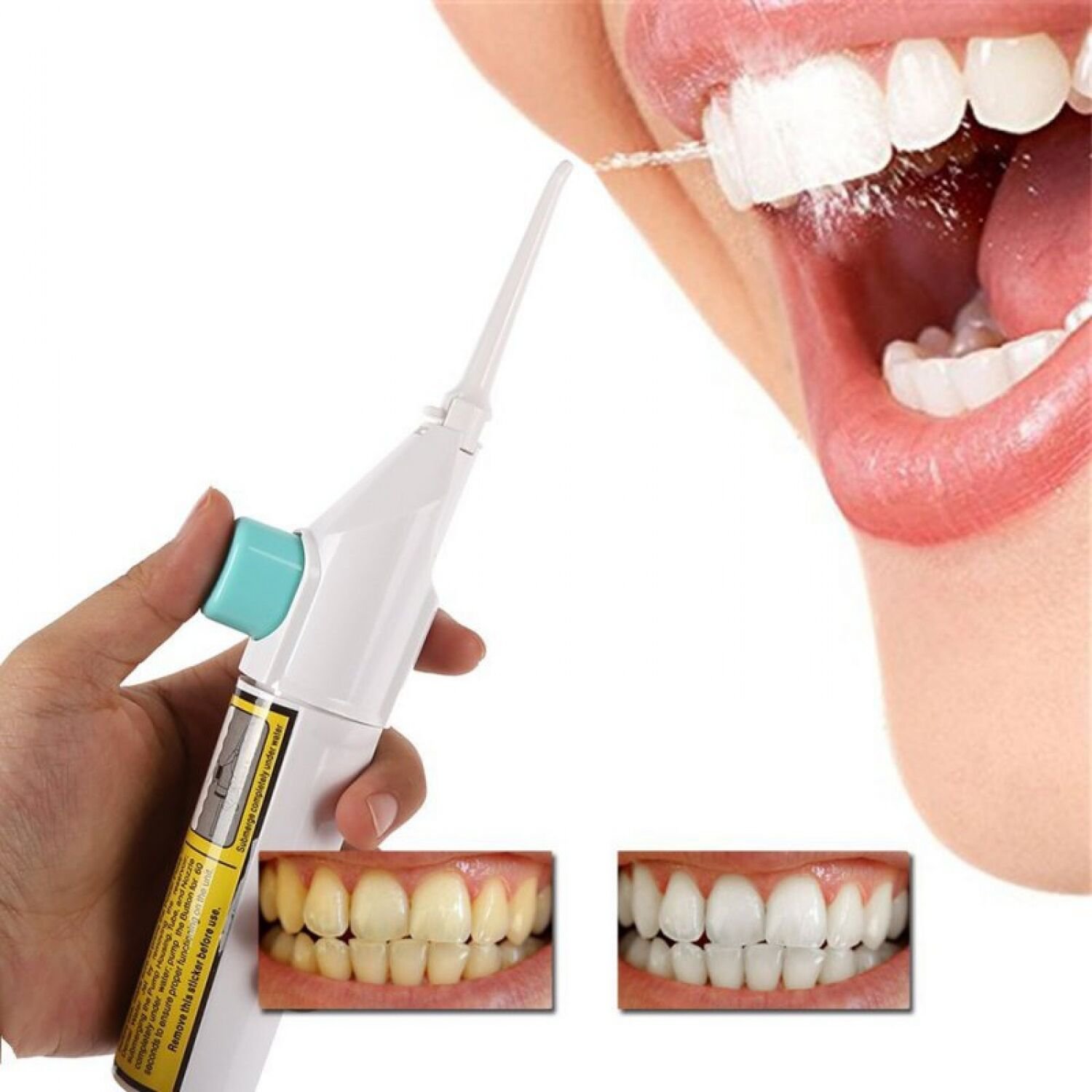 Portable Water Irrigator Jet Oral Dental Flosser Teeth Cleaner Floss Pick Tooth