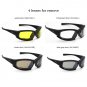 Mens Military Goggles Bullet Proof Army Polarized Sunglasses 4 Lens Men Hunting