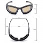 Mens Military Goggles Bullet Proof Army Polarized Sunglasses 4 Lens Men Hunting
